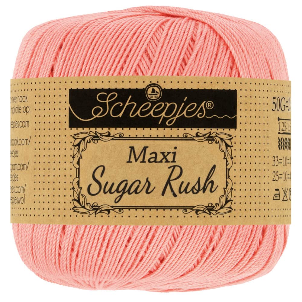 Scheepjes - Scheepjes Maxi Sugar Rush 264 Light Coral Yarn - 1x50g โ image 1