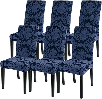 Amazon.de: ChicSoleil Stuhlhussen Stuhlbezüge 1/4/6er Set Stretch