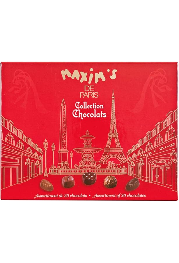 Amazon.com : Maxim's De Paris - French Chocolate Assortment, Milk