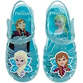 Disney Girls Sandal Frozen Minnie Mouse Sesame Street Elmo Abby and Peeps Jelly Sandals for Girl Size Infant/Toddler/Little Kid