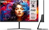 CHiQ 22F650 22 Inch Monitor FHD 1080p 100Hz sRGB 99% HDMI VGA Ultra Slim