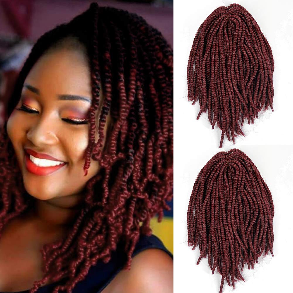 Bug Be Hair 4 Pack 8 Inch Kadi Natural Nubian Twist Spring Twist