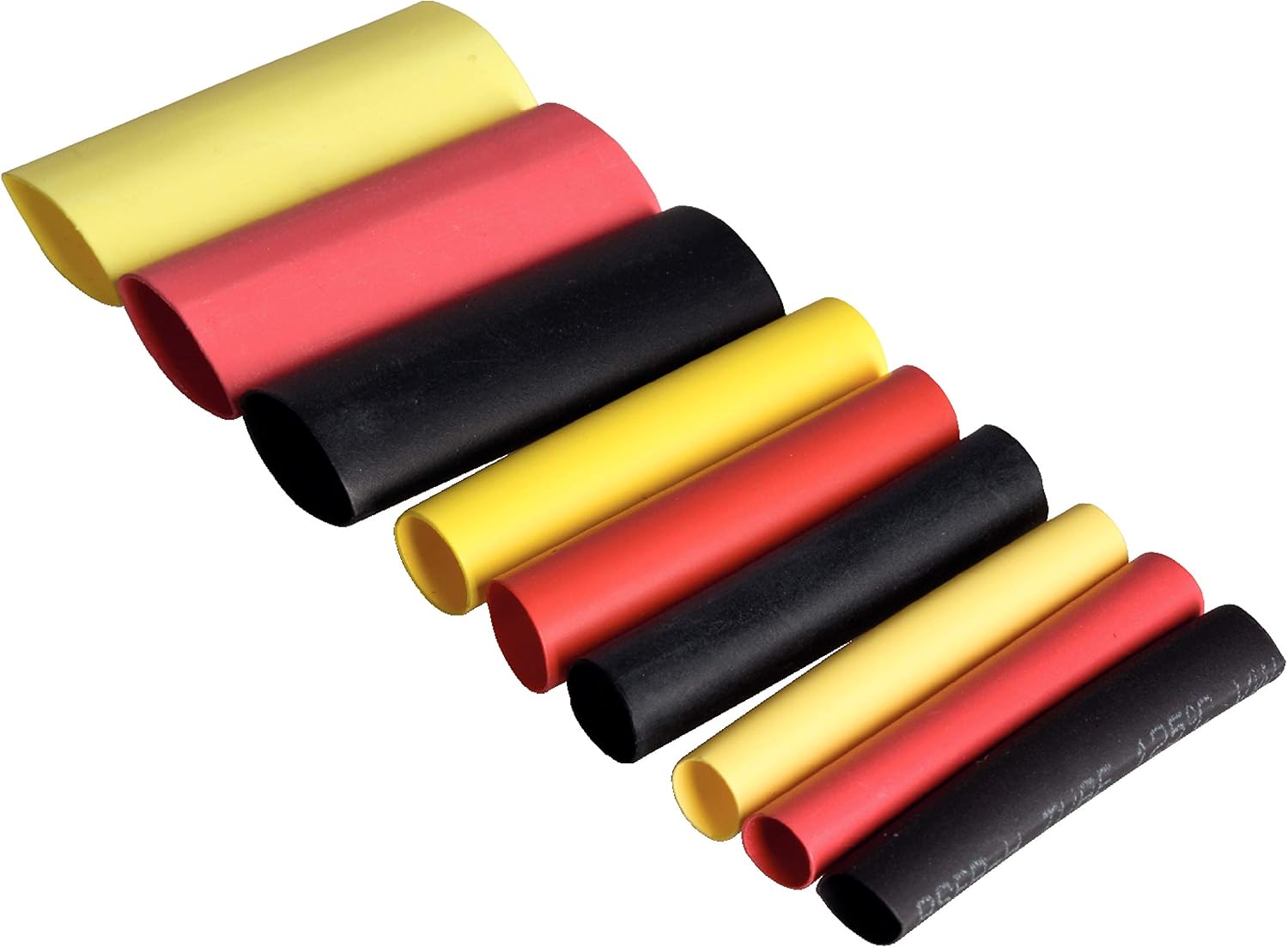 Rapid 3-12mm Heat Shrink Tubes, 2:1 Ratio, Set of 36, Assorted Colours and Sizes, 5000208 - Image 3
