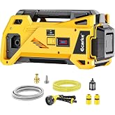 Ecarke Water Transfer Pump 9.6GPM Compatible with Dewalt 20V Battery (Tool Only), Cordless Battery Powered Pond Pumps, Portable Self-Priming Water Pump for RV, Tank, Pool Draining, Garden Watering