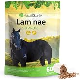 Silver Lining Herbs Laminae Hoof Supplements for Horses - 1 lb | Hoof Supplements for Horses, White Willow Bark &amp; Devil's Claw, Laminitis &amp; Founder Support, NASC Certified, Made in USA