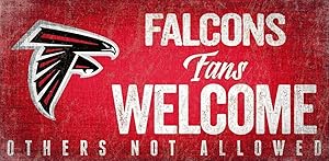 Fan Creations N0847-ATL Atlanta Falcons Fans Welcome Sign, Multi