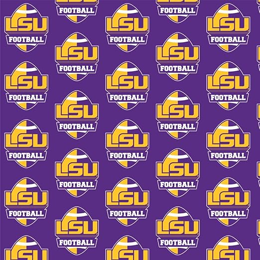 GRAPHICS & MORE LSU Football Premium Roll Gift Wrap