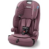 Graco Tranzitions 3-in-1 Harness Booster Seat, Toddler to Big Kid Car Seat from 10-45 kg (22-100lb), Harness/Highback/Backles