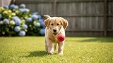 The Dog's Balls Dog Tennis Balls Red Small 6-Pack Non Abrasive Felt view 4