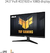 ASUS TUF Gaming VG259Q3A 24.5 inch FHD 180Hz Fast IPS ELMB 1ms GTG view 2