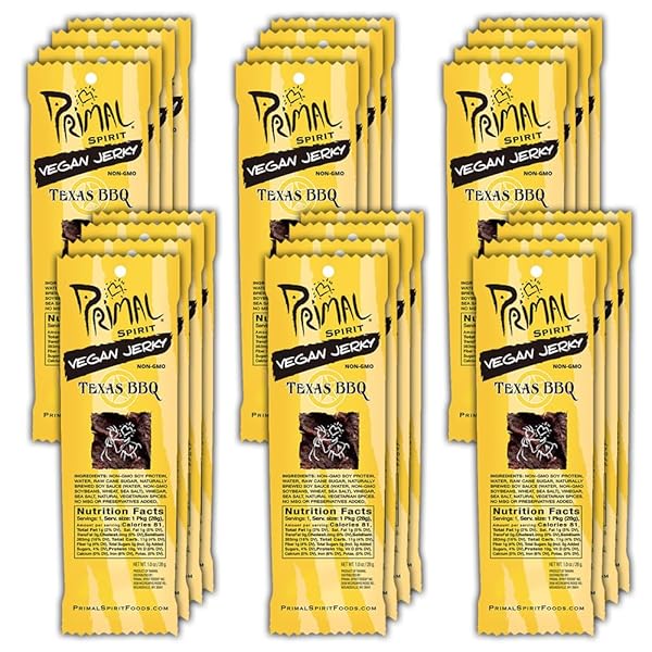 PRIMAL SPIRIT VEGAN JERKY – “CLASSIC FLAVOR” –...
