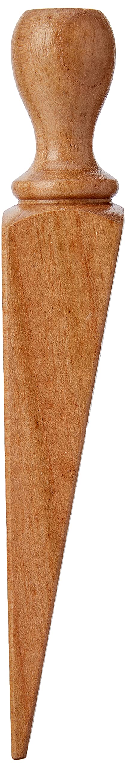 Merriway BH01616 Wooden Door Wedge Stopper, 163mm (6.1/2 inch), Brown