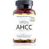 HPD Rx Premium AHCC & Shiitake Mushroom 1100 mg per Serving Supplement, Natural Immunity Booster, Maintains Natural Killer Cell Activity | AHCC is Proven in 30+ Studies | 30-Day Supply, 1-Pack