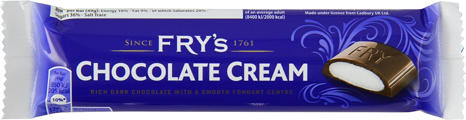 Fry's Chocolate Cream49g Amazon.co.uk Grocery
