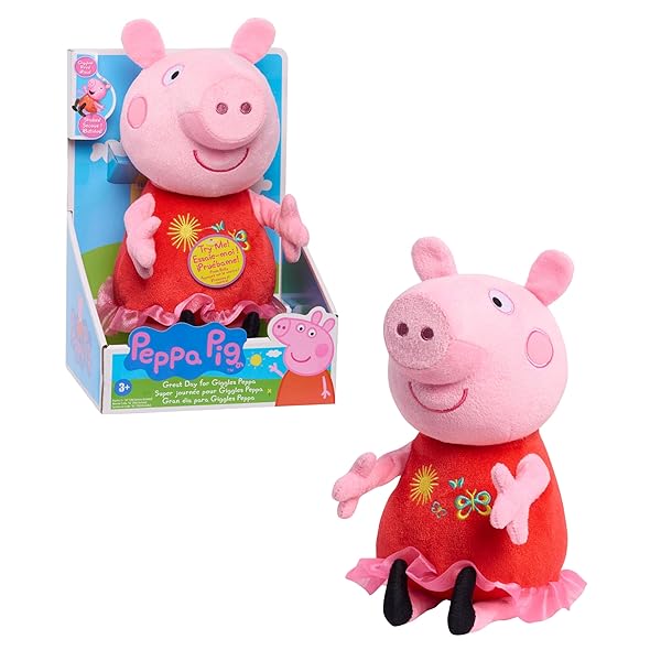 PEPPA PIG GREAT DAY FOR GIGGLES PEPPA 9-INCH...