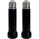 Socket Extender, E26 to E27 Light Bulb Socket Extender Standard Medium Base, 5.31 inch Light Bulb Extension Socket Adapter, Lamp Holder Adapter Light Bulb Screw in Celing Light Socket Fan