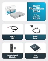 MAJORITY Fitzwilliam Bluetooth Internet Radio DAB FM Spotify Connect 90+ Presets view 7