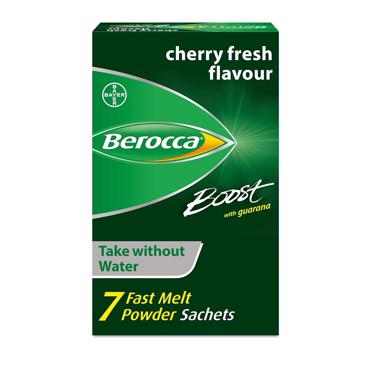 Berocca Boost Fast Melts Vitamin Tablets with Added Guarana and