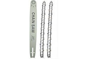 20 Inch Chainsaw Chain Guide Bar .325 Inch Pitch .058 Inch Gauge 76 Drive Links for Chainsaw Models 53543 52209 8901 8902 Rep