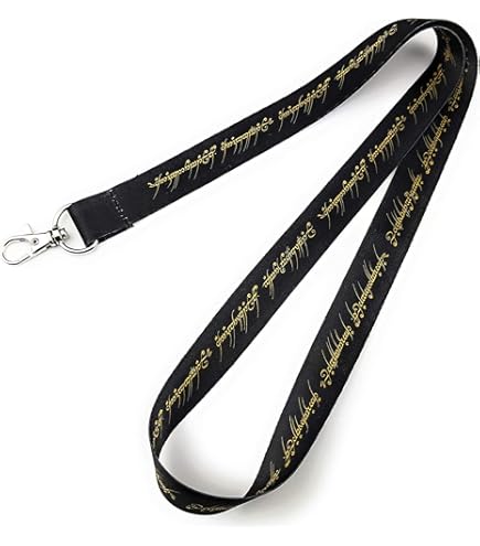 Lord of The Rings The One Ring Precious Lanyard Clear ID Badge