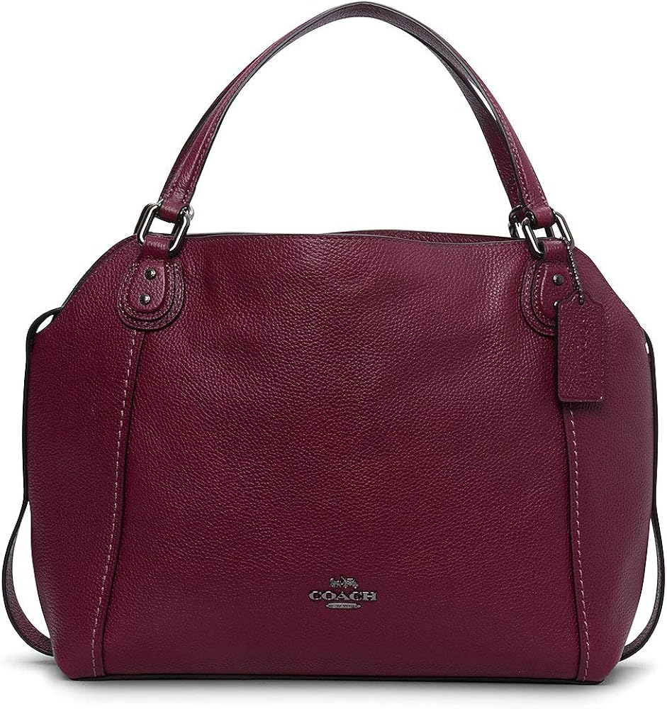 coach edie dark berry