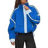 Aisongyuan Womens Sherpa Fleece Jacket Zip Up Fuzzy Casual Oversized sweatshirts with Pockets Fall Winter Cozy Outerwear
