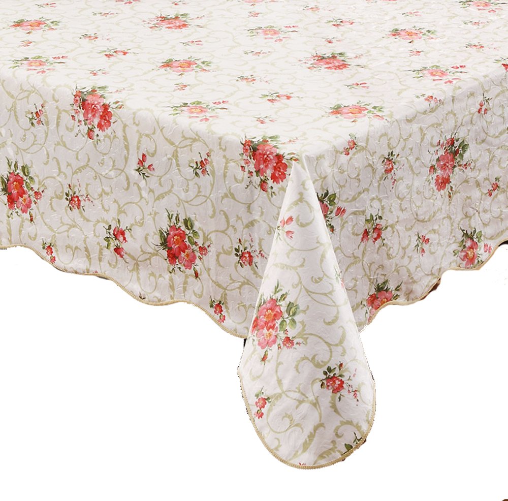 Best red vynil table cloth waterproof
