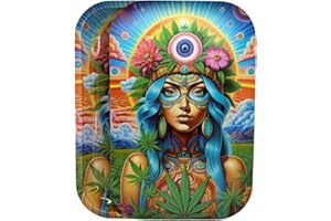 LIGHTER LOCATORS Large Magnetic Rolling Tray/Rolling Tray with Magnetic lid. Large Rolling Surface.