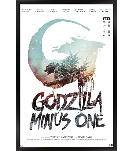 Amazon.com: Trends International Godzilla: Minus One - Japan