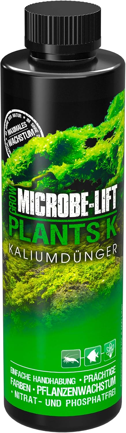 MICROBE-LIFT Plants K - Liquid Potassium Fertiliser for Aquarium Plants Highly Concentrated 236ml - Image 3