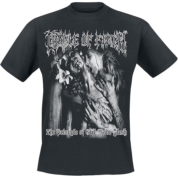 Amazon.com: Cradle of Filth T Shirt Nymphetamine Album Band