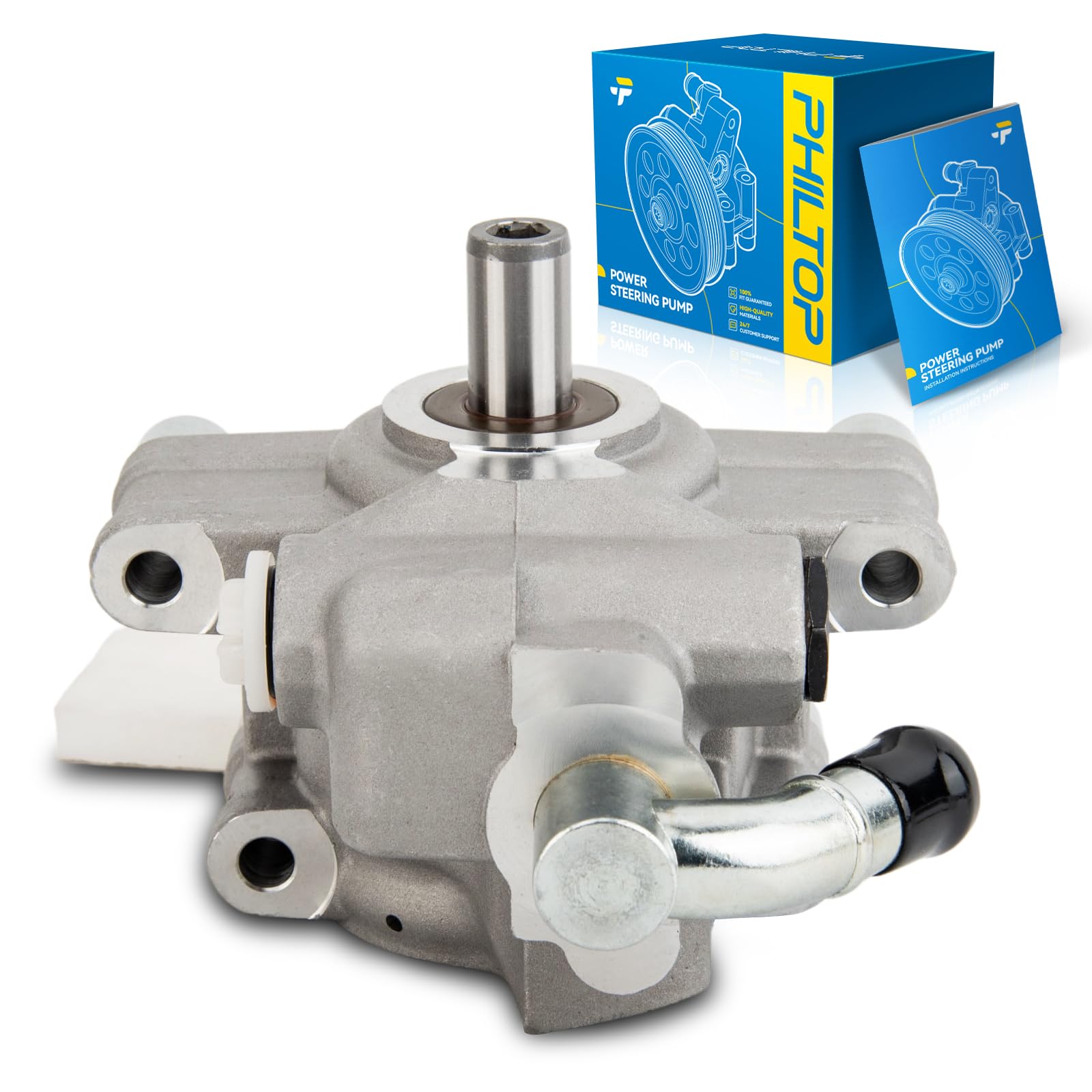 Photo 1 of PHILTOP 20-312 Power Steering Pump Fit For 2004-2008 F150; Lobo, 2003-2006 Expedition; Navigator Power Steering Pump