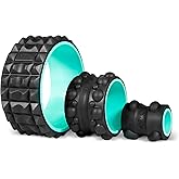 Chirp Wheel XR 3P Massage Roller Set - 10โ Acupressure, 6โ Knot-Kneading Thumb, 4โ Neck & Headache Tension Relief, High Density Foam Massage Rollers for Back & Neck Pain, 500lbs Capacity, Mint