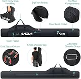 Lixada Portable Fishing Bag Folding Rod Reel Carrier 100cm 130cm 150cm 190cm view 4