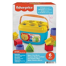 Fisher-Price Stacking Toy Baby's First Blocks Set
