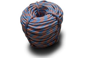 DESERT & FOX Outdoor Emergency Rope,Camping Ropes Climbing Ropes Diameter 9mm 10m/20m/30m/50m Wear Resistant High Strength Hiking Accessory Tool