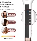 K&K Extra Wide Flat Iron Hair Straightener 57 mm Nano Titanium Plates view 7