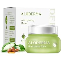 Amazon.com: Aloderma Hydrating Face Cream for Dry Skin Made with ...