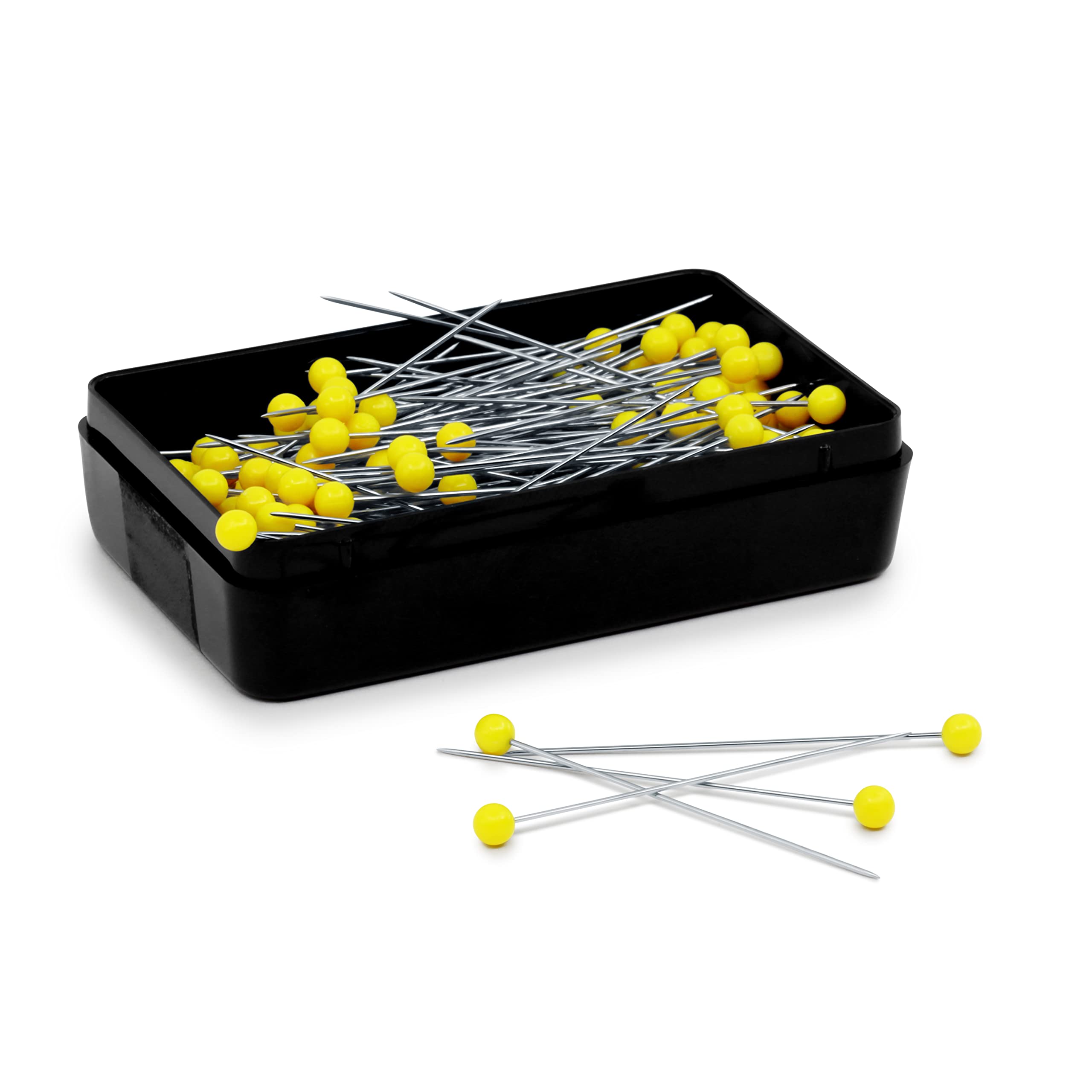 Dritz 3005 Quilting Pins, 1-3/4-Inch, Yellow (175-Count)