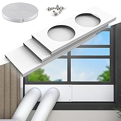 Flamorrow Dual Hose Portable Air Conditioner Window