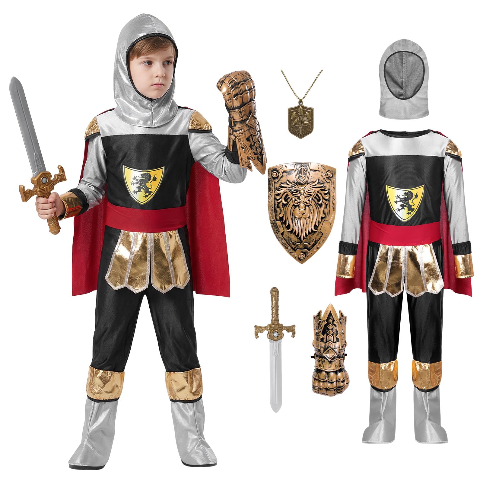 Harsever Medieval Knight Armour Costume (L)