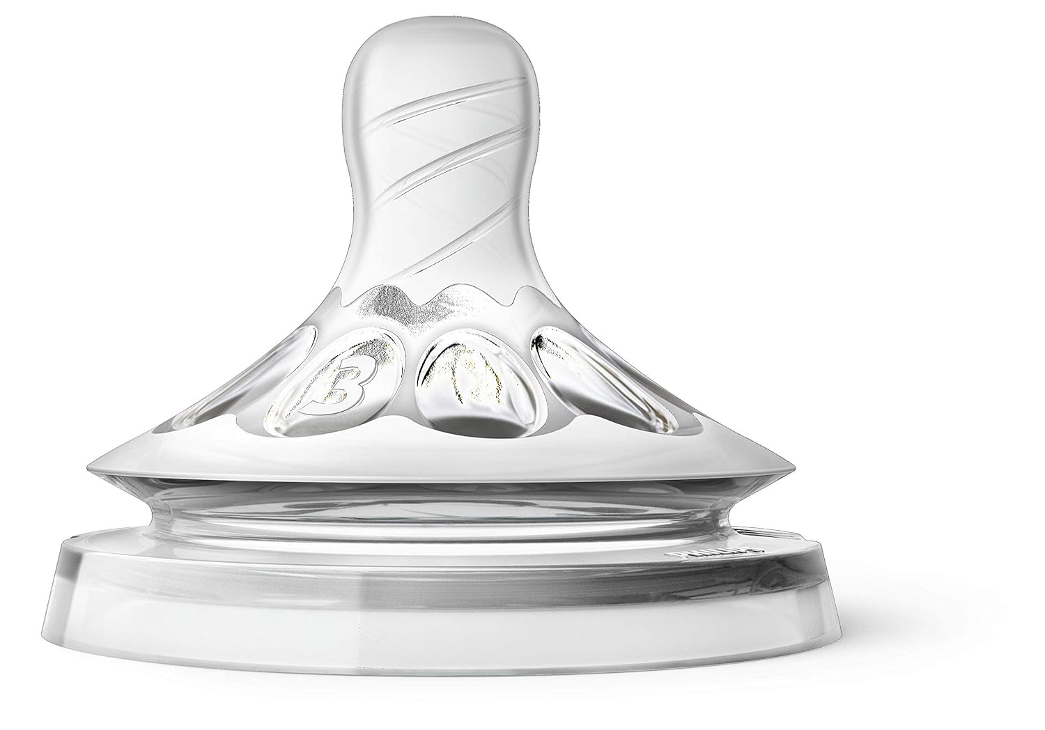 philips avent 2pk natural fast flow nipple 6m 