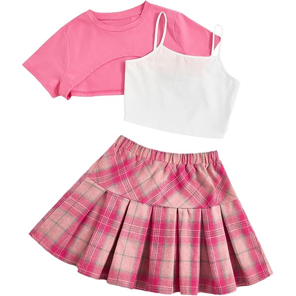Floerns Women's 2-Piece Floral Outfit – Halter Crop Top & Ruffle Mini Skirt Set