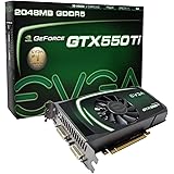 EVGA GeForce GTX 550 Ti 2048 MB GDDR5 PCI Express 2.0 2DVI/Mini-HDMI SLI Ready Graphics Card, 02G-P3-1559-KR