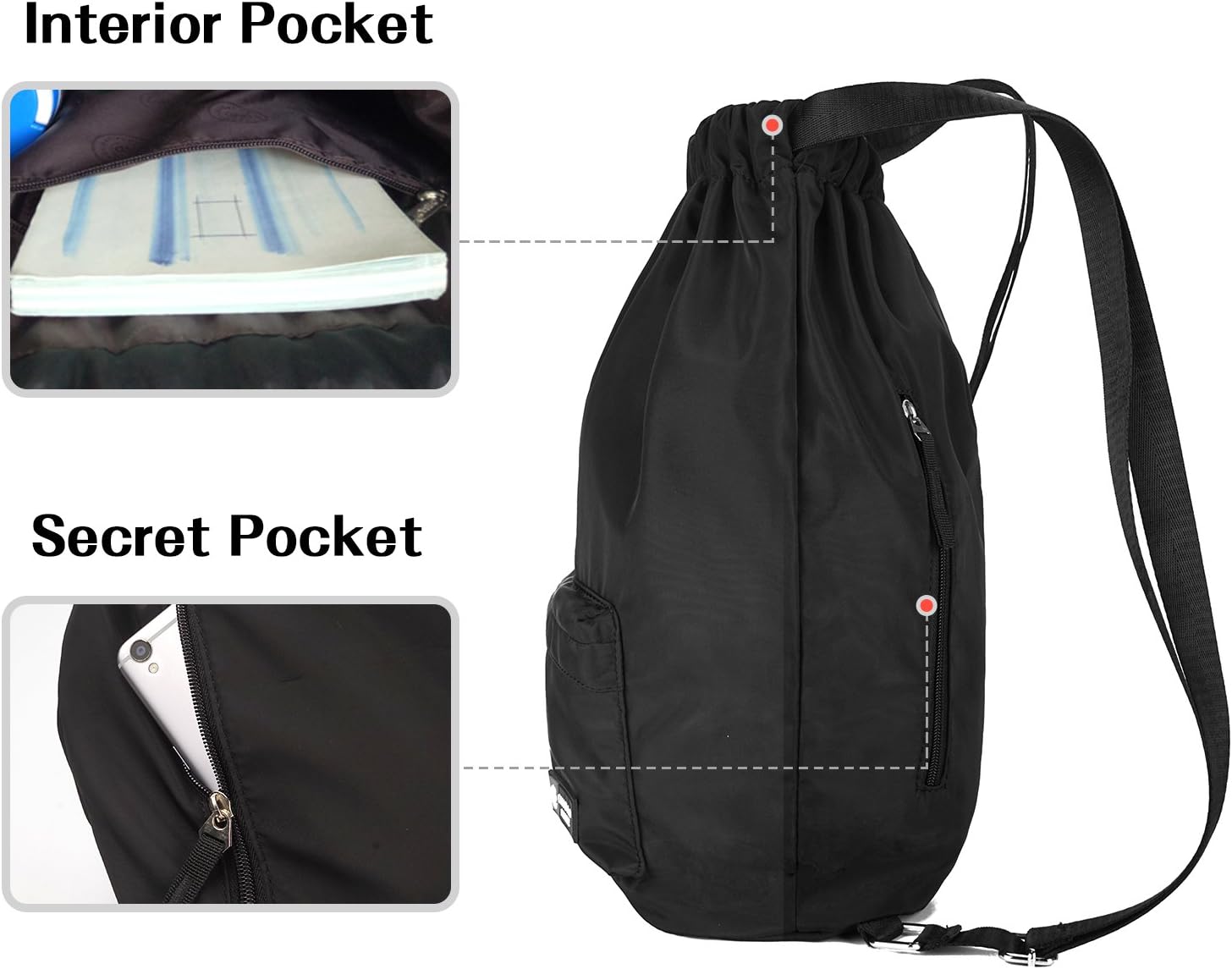 wandf drawstring backpack