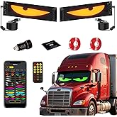 LED Eyes for Truck Windshield, 2PCS 23.6inx4.7in Devil Eyes Light for Windshield, Devil Eyes Light for Car, Truck, SUVs, Gift for Men