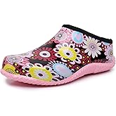 LANCDON Women's Waterproof Rain & Garden Shoes - Slip On Rubber Clogs, Puncture Proof Non-Slip Lightweight for Gardening & Yard Work