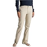 Dickies Women's Flat Front Stretch Cotton Blend Pants