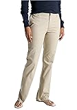 Dickies Women's Slim Fit Boot Cut Stretch Twill