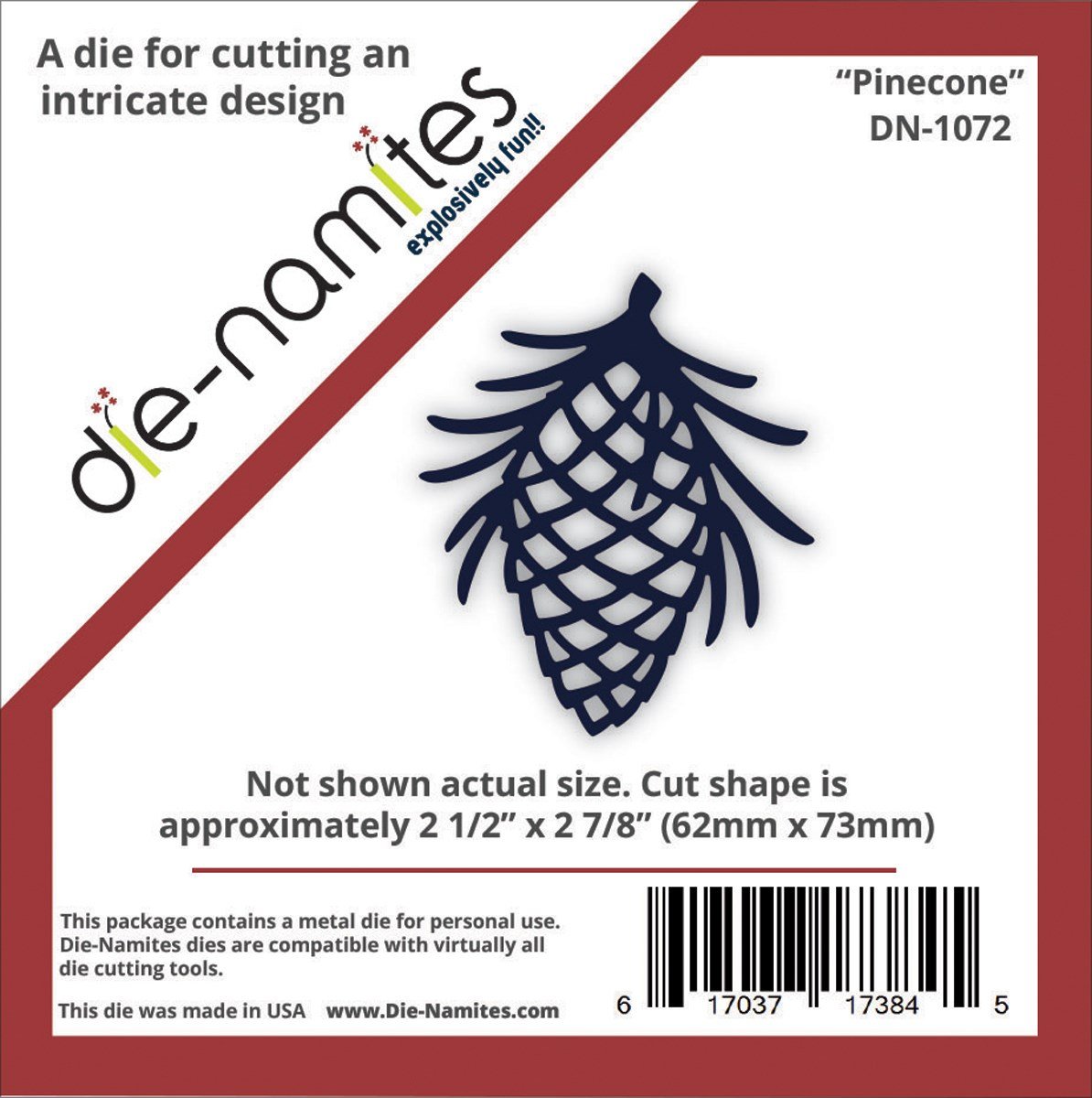 die-namites Pinecone Cutting Die,